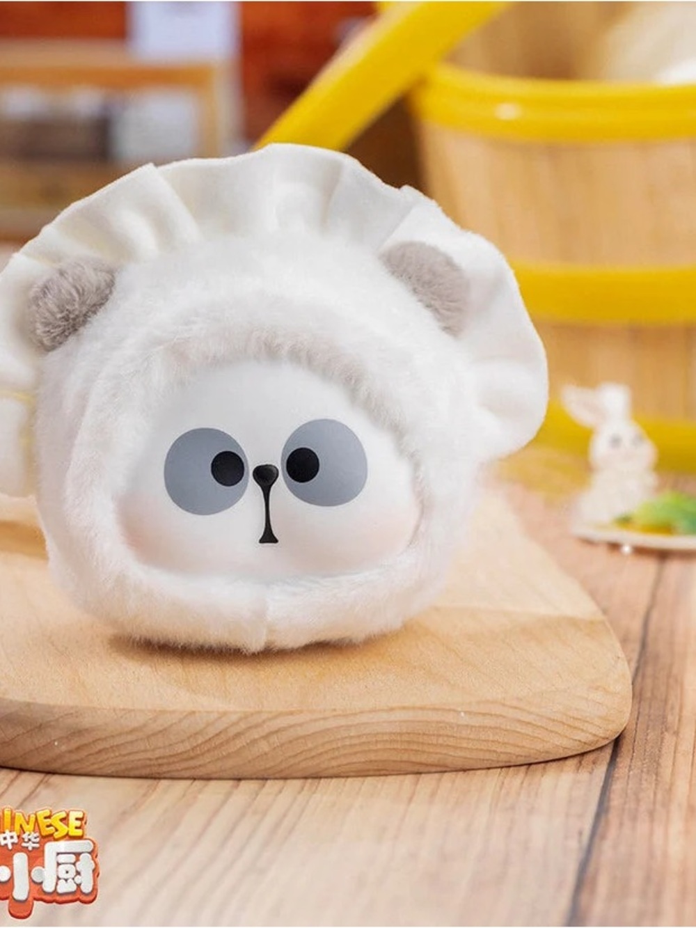 Mr. Pa Little Pa Chef Vinyl Face Keychain Blind Box Dumpling